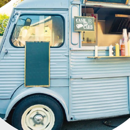 Foodtruck im Donaupark